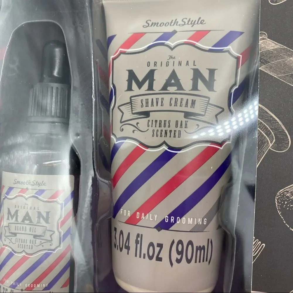 Mens Gift Set Shave and Beard Set New